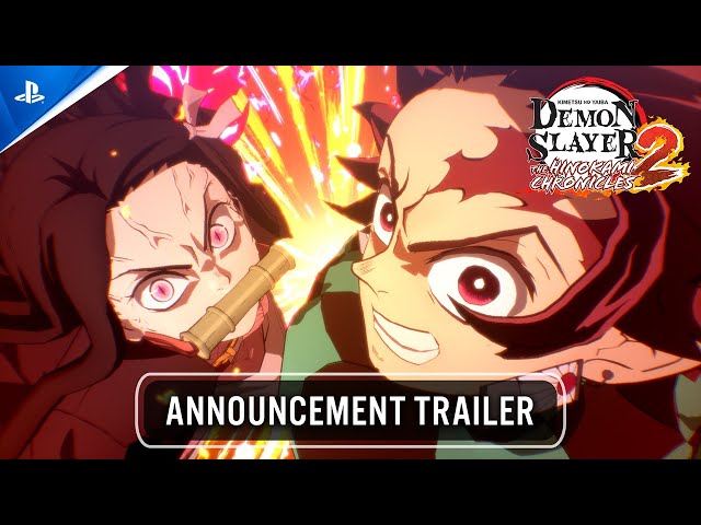 Demon Slayer -Kimetsu no Yaiba- The Hinokami Chronicles 2 - Announcement Trailer | PS5 & PS4 Games