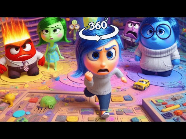 Inside Out 2: Epic Challenges in 360 VR - How Emotions Overcome Adversity!