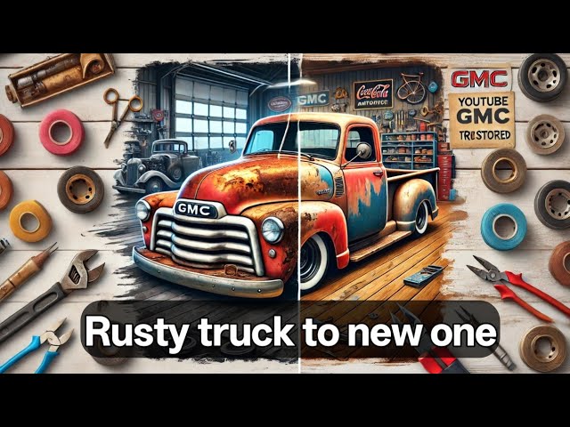 We Brought Back an Old GMC Truck from the Dead | Restoring a Classic Truck: A Journey Through Time