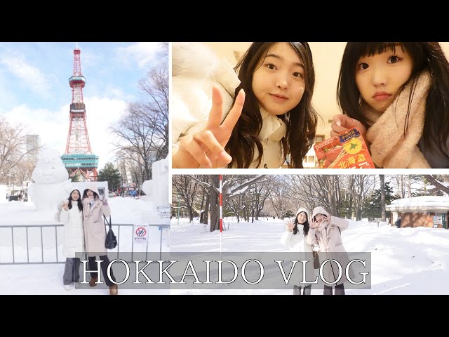 Hokkaido VLOG ❄️ (what I eat, japanese food, snow festival)