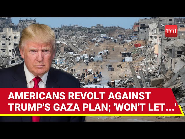 First Blow For Trump In 2nd Term; Majority Of Americans Protest Gaza Plan; '64% U.S. Voters...'