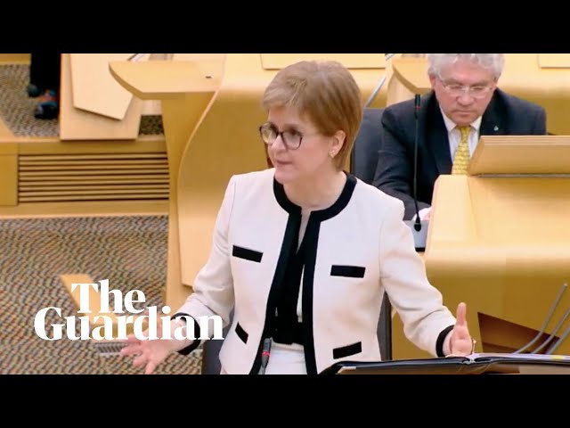 Nicola Sturgeon clashes with MSPs over Alex Salmond claims during FMQs