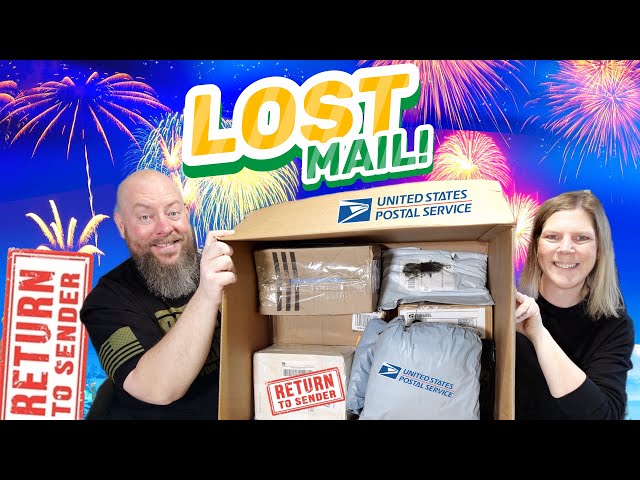 I bought a USPS 40 POUND Party Box of LOST MAIL