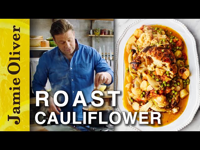 Pot Roast Cauliflower | Jamie Oliver's Meat-Free Meals