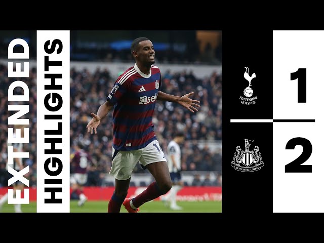 Tottenham Hotspur 1 Newcastle United 2 | EXTENDED Premier League Highlights