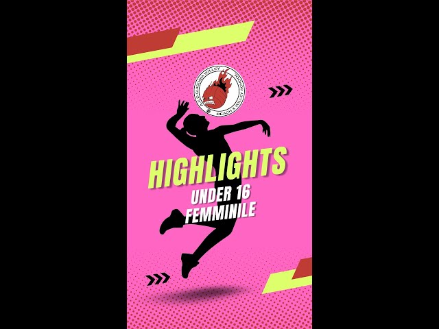 Highlights U16 femminile territoriale