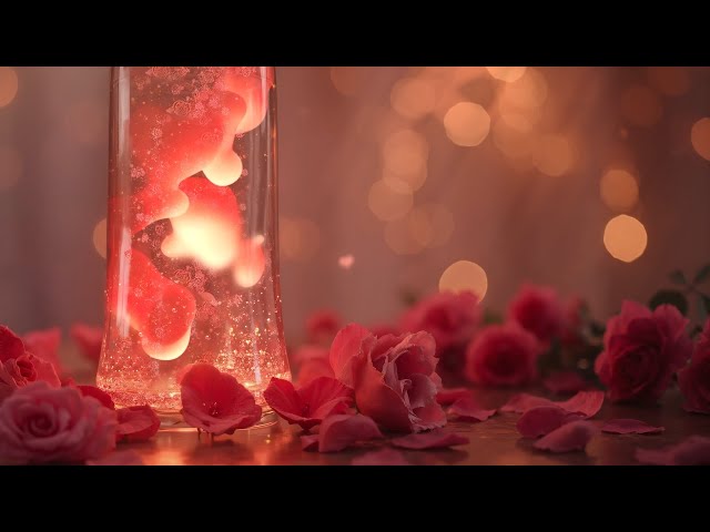 💖 Lava Lamp Love: Romantic Valentine's Day 2025 Ambience & Relaxing Music 🎶✨