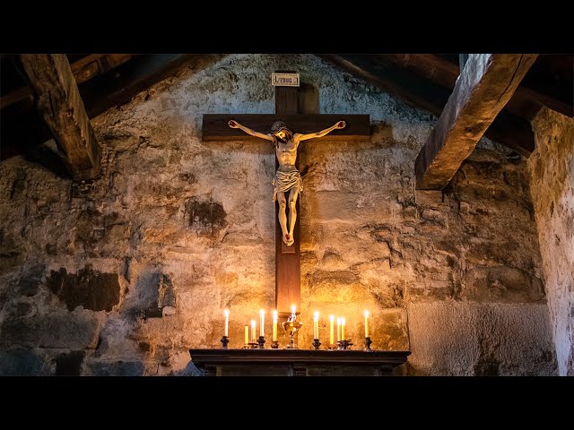 Gregorian Chants Prayer God | Prayer in the Sacred Ambience of an Ancient Catholic Monastery