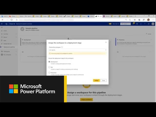 Introduction to Power BI Deployment pipelines