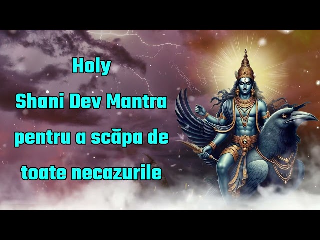 Holy Shanidev Mantra pentru a scăpa de toate necazurile