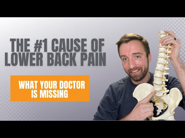 The #1 Cause Of Lower Back Pain As You Get Older | What Your Doctor Is Getting Wrong!