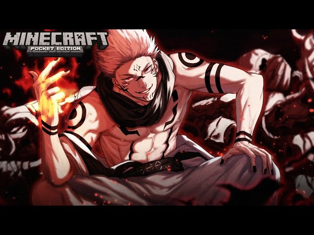 SAIU!!!NOVA ADDON DE JUJUTSU KAISEN (SUPER LEVE) IGUAL AO DE PC PARA MINECRAFT PE!!😱😱😱