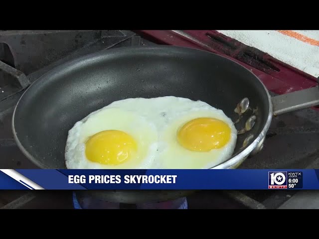 Rising egg prices hit Waco, Texas restaurants