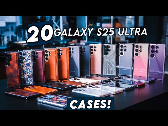 Top 20 Best Galaxy S25 Ultra Cases! 👌UAG / CASEKOO / SPIGEN