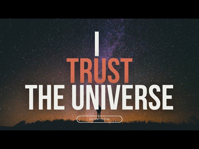 I TRUST THE UNIVERSE 🙏 | Powerful Positive Morning Affirmations to Start Your Day