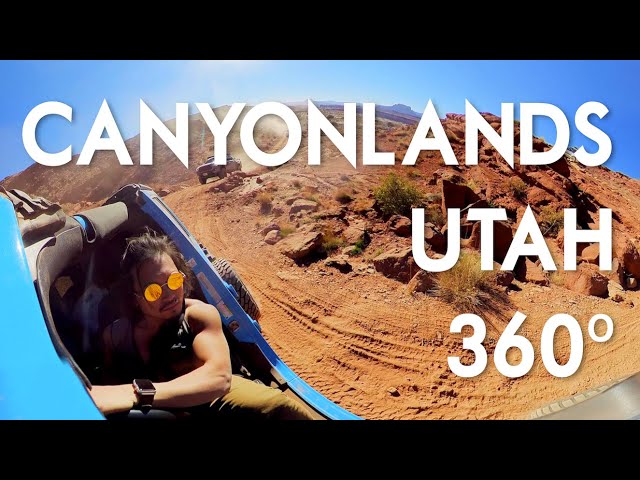 Jeep Offroad in Canyonlands National Park Utah [360º Video]