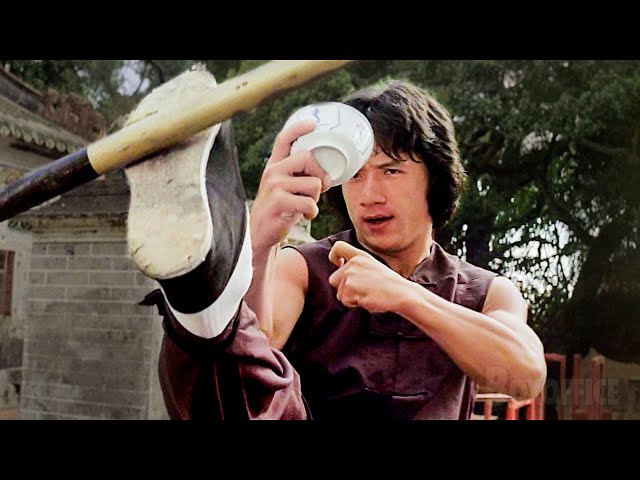 Jackie Chan humiliates an arrogant fool | Drunken Master | CLIP