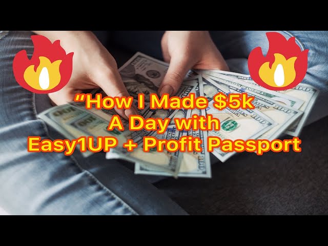 Make Money Online Instant Payout : $5k In A Week?