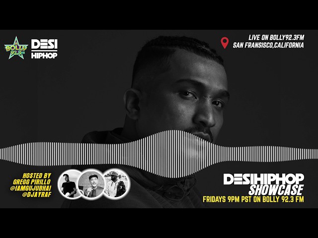 EP28 | Desi Hip Hop Showcase on Bolly Radio 92.3FM | Music Video Podcast