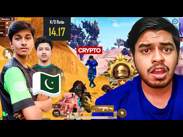 WORLD's FASTEST CRYPTO vs Huzaifaa 1vs4 PAKISTAN FIGHT BEST Moments in PUBG Mobile