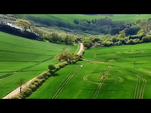 360° Grad - 4K Full HD - Blauer Himmel - Wolken - Sonne - Horizont Wunderschöne Natur Deutschlands