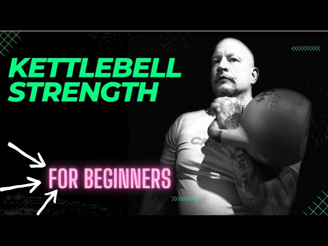 Easy Beginner kettlebell strength workout. Full body workout!