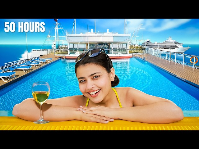 I Spent 50 Hours on a Luxurious Cruise !