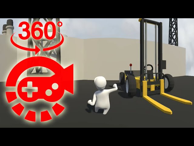 360° Video - Human: Fall Flat, Power Plant