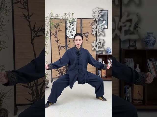 再来三个太极拳经典的发力动作，你来不来学 太极拳 爱太极 太极养生 东方美学