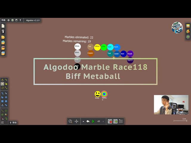 Algodoo Marble Race  118