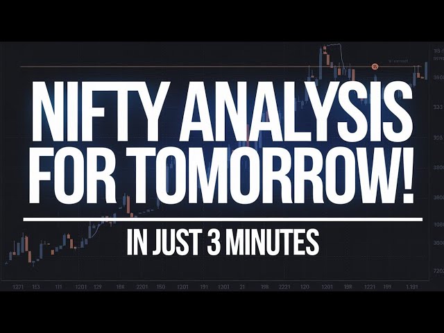 Nifty Analysis For Tomorrow | Nifty Prediction For Tomorrow | Market Analysis For Tomorrow #trading