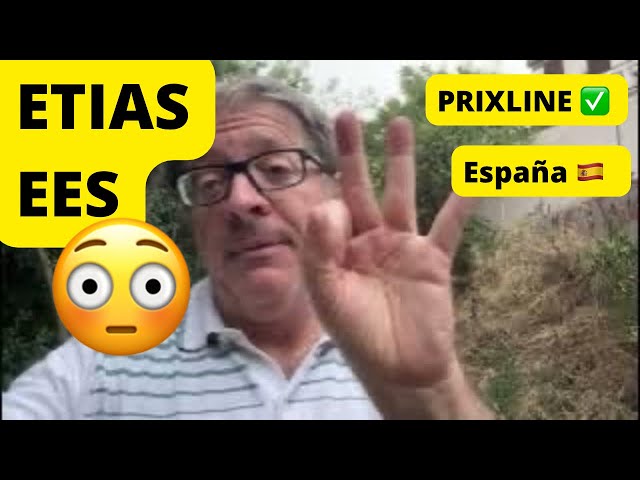 #PRIXLINE ✅ Descubre todo sobre ETIAS y EES 😳 ¿Podré ir a España? ¿Cuándo, Cómo, Dónde y a Quién?