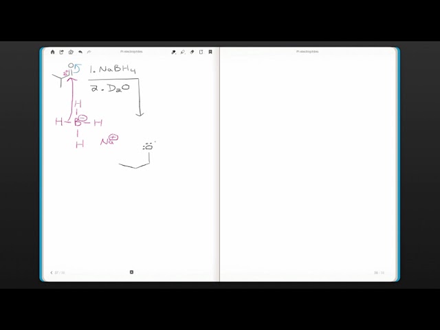 Video - Borohydride reduction of aldehydes and ketones