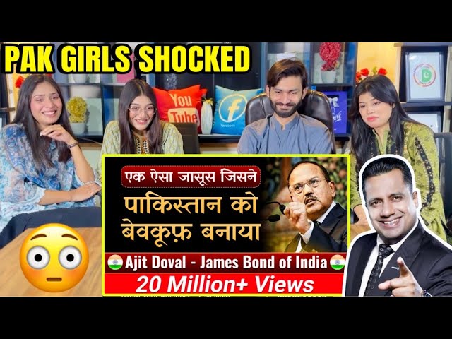 Pakistani Girls Reaction on Case Study on AJIT DOVAL by Dr Vivek Bindra | James Bond of INDIA 🇮🇳