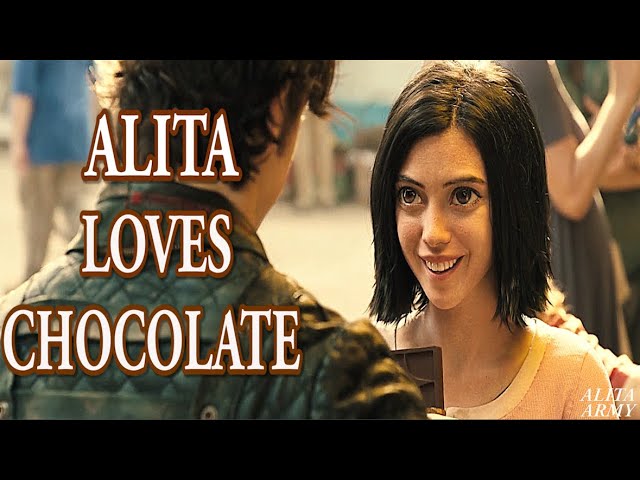 Alita Loves Chocolate | Alita: Battle Angel (2019) Original Movie Clip 4K UHD