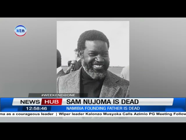 Namibia's first president Sam Nujoma dies at 95 after weeks in hospital