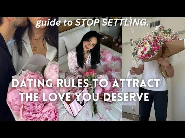 the ONLY dating advice you will ever need to hear: attract the love you deserve & know your WORTH