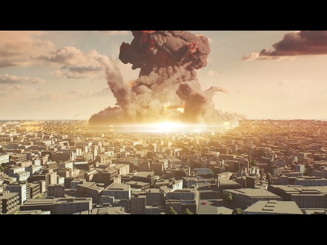 Nuclear Bomb | Hiroshima Dropping | The Bomb || ||  No Copyright Video || Free 4K  Video