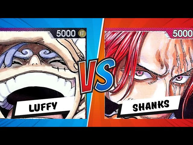 OP09 Store Tournament Finals: PB Luffy vs Shanks: One Piece Trading Card Game