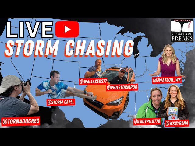 LIVE STORM CHASING - Chase Week III 5-29-24