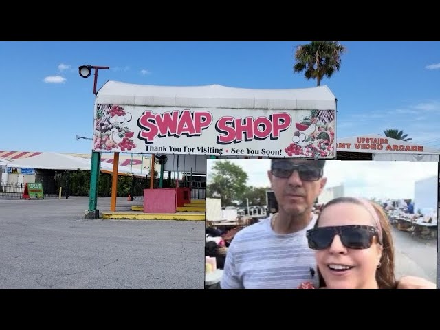 Nos fuimos para el flea Market de Swap Shop en Fort Lauderdale