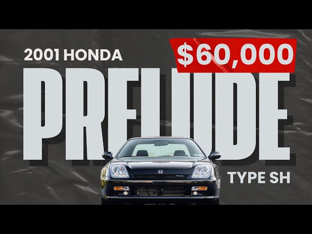 This 2001 Honda Prelude is a $60,000 Time Capsule