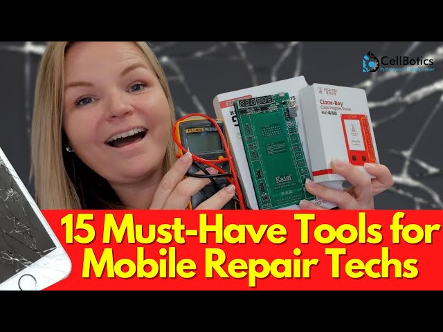 15 Must-Have Tools for Mobile Repair Techs WITH LINKS!🥇😎🔥