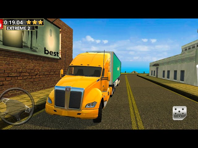 Truck Driving Simulator | Ferry Port Trucker Parking Simulator - Android gameplay