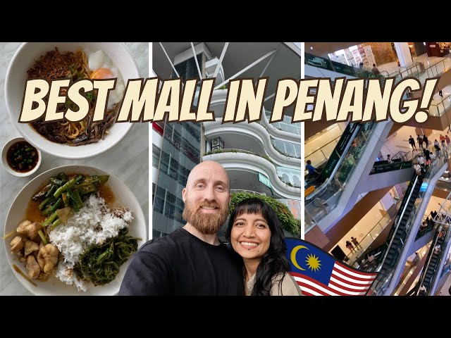 These malls in Penang, Malaysia TRULY surprised us! 🇲🇾