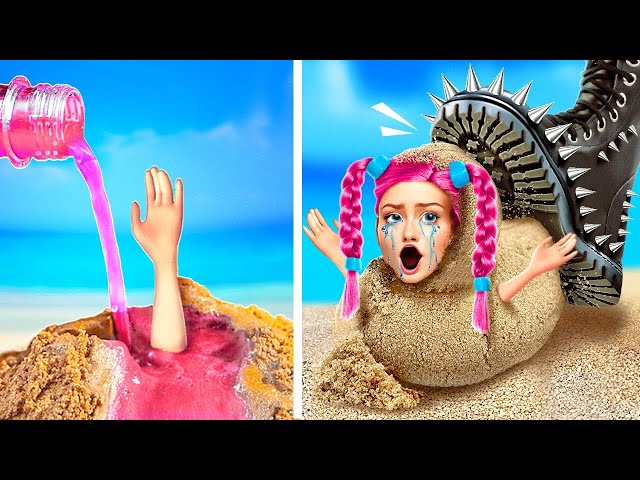 Pomni, Don't Step On Barbie! 👱🏻‍♀️🤡 *Camping Hacks And Crafts With Amazing Digital Circus*