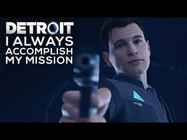 Connor Will Do Everything to Acomplish His Mission (TOUGHEST CONNOR MOMENTS) - DETROIT BECOME HUMAN