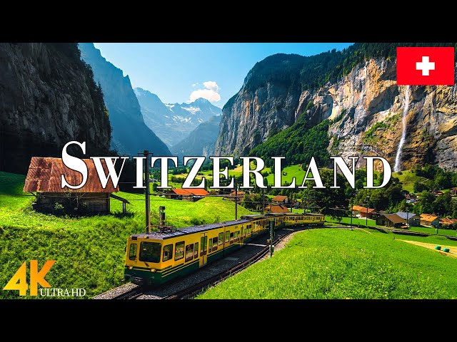 Switzerland 4K Ultra HD • Stunning Footage Switzerland, Scenic Relaxation Film with Calming Music.