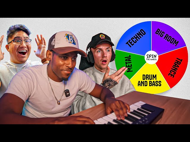 Top Producers Spin the Wheel to Make The MOST Difficult Genres