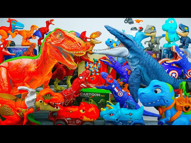 120 Minutes Satisfying with Unboxing Prehistoric Dinosaur Toy Collection ASMR | Review Toys